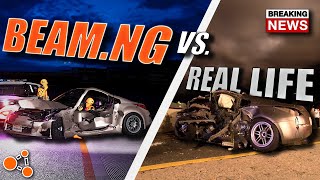 RealLife Accidents in BeamNG Drive 3 [upl. by Heigl214]