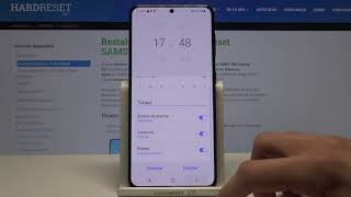Cómo poner una alarma en SAMSUNG Galaxy S21  alarma despertador [upl. by Manbahs168]