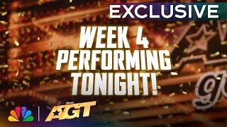 This Weeks Lineup  AGT Quarterfinals Week 4  AGT 2024 [upl. by Virg]