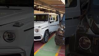 New G63 2024 Unboxing video white color automobile g63amg [upl. by Akiaki626]