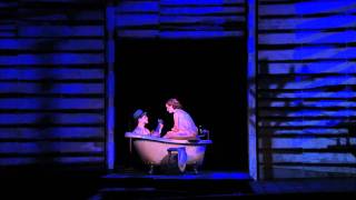 Show Clips quotBonnie and Clydequot on Broadway Starring Jeremy Jordan and Laura Osnes [upl. by Tebasile]