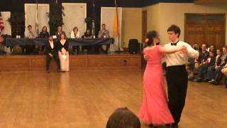 Winning Waltz  2014 Dorm Wars Swing and Waltz Competition [upl. by Gram]