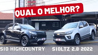 Diferença entre S10 Highcountry e S10 LTZ diesel chevrolets10 [upl. by Ainirtac570]