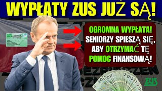 NAJNOWSZE SENIORZY PĘDZĄ SIĘ PO WIELKIE WYPŁATY ZUS wypłaca ogromne wypłaty Czy się kwalifikujesz [upl. by Christis550]