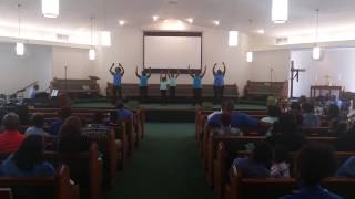 Victory Tye Tribbett  Praise Dance by WHBC Lifted Hands [upl. by Ontine]