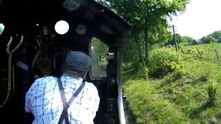 City of Truro climbs Tenterden Bank on the KampESR From the Footplate [upl. by Hugibert]