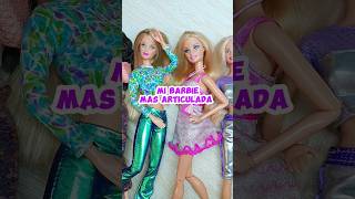 Mi Barbie más ARTICULADA 😱🦾 wow viral shorts genial video barbie doll omg wtf diy [upl. by Assillam]