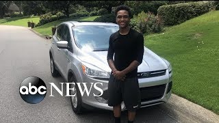 CEO gives his car to employee who walked 20 miles to work [upl. by Attenod]