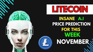 Insane LITECOIN LTC Price Prediction for THIS WEEK by AI [upl. by Bamford]