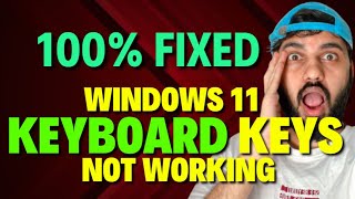 Fix Windows 11 Keyboard Keys not Working [upl. by Akiemehs538]