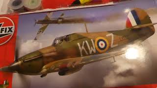 Airfix Hawker Hurricane MKI Part 1 [upl. by Haig]