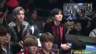 BTS Jimin amp SHINee Taemin interaction part 3 [upl. by Naget]