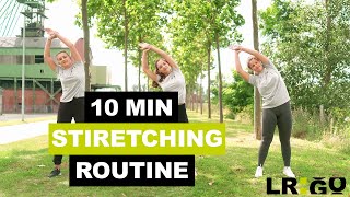 Deine 10 Min Streching Routine  flexibel nach dem Workout  LRGO [upl. by Nawed]