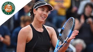 Garbine Muguruza vs Fiona Ferro  Round 2 Highlights I RolandGarros 2018 [upl. by Ainahtan]