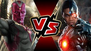 Vision VS Cyborg  BATTLE ARENA [upl. by Juliann]