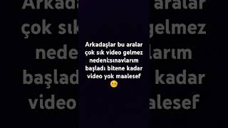 10 KASIMA kadar video yok 😭 [upl. by Theodor]