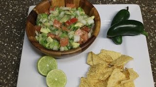 MEXICAN SALSA DELICIOUS RECIPE [upl. by Ybbob]