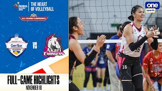 Akari vs Gerflor highlights  2023 PVL AllFilipino Conference  Nov 18 2023 [upl. by Farley777]