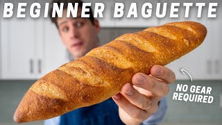 The Easiest Actually Good Baguette You Can Make at Home [upl. by Yssor]