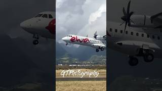 FOJMZ Takeoff to Antsiranana in Madagascar from Reunion Island aviation planespotting airplane [upl. by Enaz]