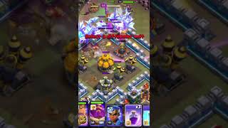 Flagged for traps Attack shorts shortsviral clashofclans shortvideo coc gaming supercell [upl. by Ettenaej]