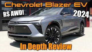 2024 Chevrolet Blazer EV RS AWD Start Up Test Drive amp In Depth Review [upl. by Irej667]