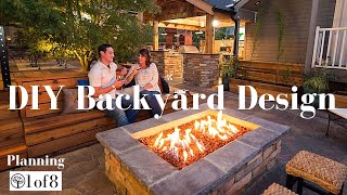 DIY Backyard Design Series 1 of 8 how to plan [upl. by Justus732]