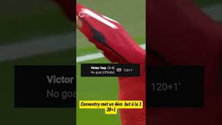 Manchester united a évité lhumiliation shortvideo football viral foot youtubeshorts fun [upl. by Wernick169]