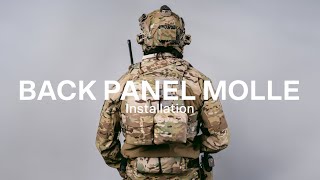 Ferro Concepts  Back Panel MOLLE  Install Video [upl. by Notsa415]