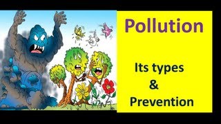 What is Pollution amp its Types and Prevention EVS Lesson for Kids [upl. by Mortie799]