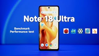 Ulefone Note 18 Ultra Performance Benchmark Test  AnTuTu GeekBench 3DMark [upl. by Romanas]