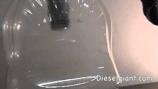 Mercedes Benz Diesel Injector spray examples [upl. by Lussi]