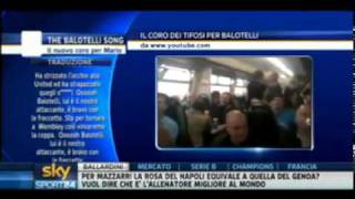 Balotelli Song  Coro tifosi MCity [upl. by Aneelehs]