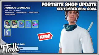 NEW RUBIUS SKIN Fortnite Item Shop September 25th 2024 Fortnite Chapter 5 [upl. by Arriec]