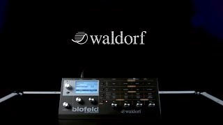 Waldorf Blofeld Synthesizer Black  Gear4music demo [upl. by Nnaytsirk9]