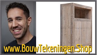 POPPENHUIS MAKEN GRATIS BOUWTEKENING [upl. by Aramak876]