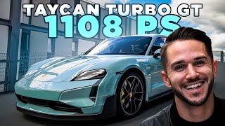 1108PS Porsche Taycan Turbo GT  Der schnellste Serien Porsche aller Zeiten 🤯 [upl. by Aicenet]