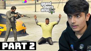 MICHAEL VS FRANKLIN HINDI DUBBED  GTA 5 GAMEPLAY PART 2 [upl. by Ethbinium]