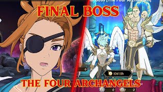 FINAL BOSS SARIEL amp TARMIEL CHALLENGE DIFFICULTY  SEVEN DEADLY SINS GRAND CROSS [upl. by Ahsemal]