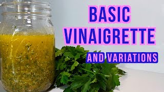 How To Make Classic Vinaigrette In Just 2 Mins Simple amp Flavorful Homemade Salad Dressing [upl. by Jasen970]