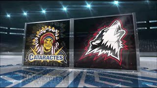 850 Shawinigan Cataractes 6 RouynNoranda Huskies 7  31 03 2023 [upl. by Atinrahc]