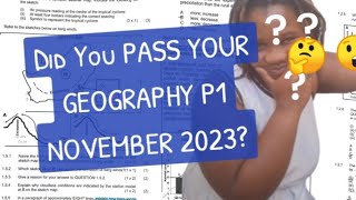 Did You PASS YOUR GEOGRAPHY P1 NOVEMBER 2023  P1 Exam 2023  GEOMORPHOLOGY CORRECTIONS pt2 [upl. by Gellman]