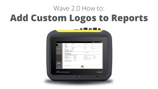 WAVE 20 How to Add Custom Logos to Reports [upl. by Hillari]