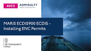 MARIS ECDIS900 ECDIS  Installing ENC Permits [upl. by Asinet528]