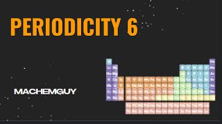 A LEVEL CHEMISTRY EXAM QUESTION WALKTHROUGH  PERIODICITY 6 [upl. by Gladi]