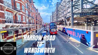 LONDON 4K I RODE Bus 28 all over Kensington Join me on board [upl. by Ardyce640]