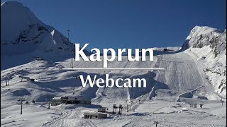 Webcam Kaprun  SkisaisonStart am Gletscher [upl. by Nwahshar]