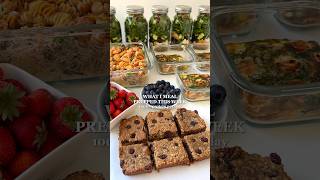 Healthy Meal Prep  100G Protein  Link to full recipes⬆️ mealprep highprotein easyrecipes [upl. by Euf]