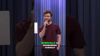 Daniel Radcliffes Impressive Rap Performance  The Tonight Show shorts funny viral [upl. by Astraea]