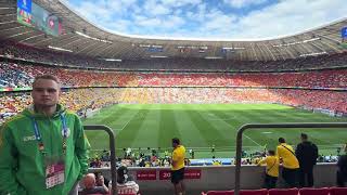 Romania  Netherlands EURO 2024 Entering the Stadium [upl. by Isyak]